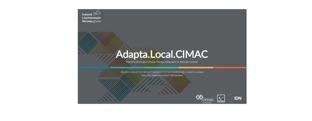 Seminário Inicial | Adapta.Local.CIMAC – Planeamento da Adaptação Climática Municipal n...