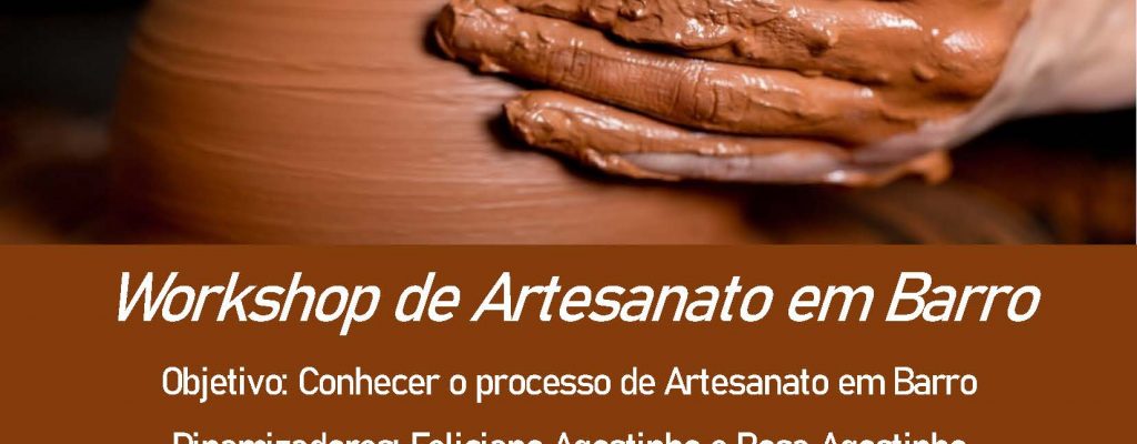 Workshop de artesanato em barro – Viana do Alentejo – Associação Terras Dentro