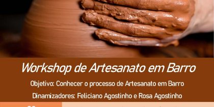 Workshop de artesanato em barro – Viana do Alentejo – Associação Terras Dentro