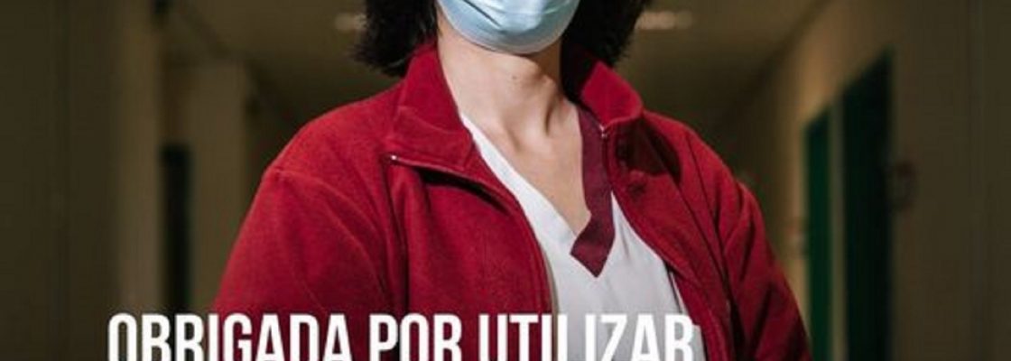 Covid-19: “Obrigada por utilizar a máscara”