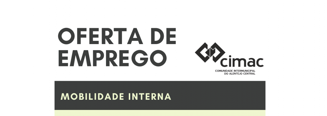 Oferta de Emprego – Mobilidade Interna – Gestão