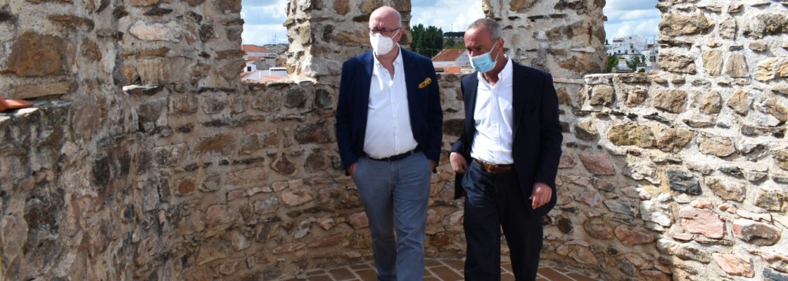 Presidente da CCDR Alentejo visita obras em Borba