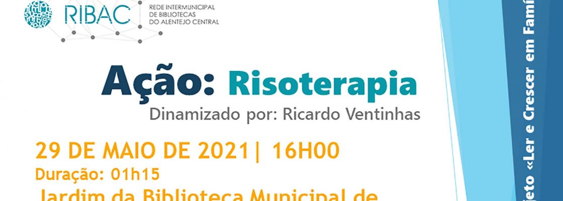 Risoterapia no Jardim da Biblioteca Municipal de Reguengos de Monsaraz