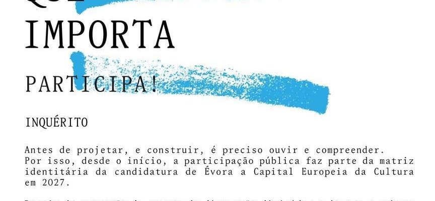 A Voz que Importa – Capital Europeia da Cultura 2027