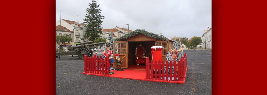 Já foste visitar a Casinha do Pai Natal??