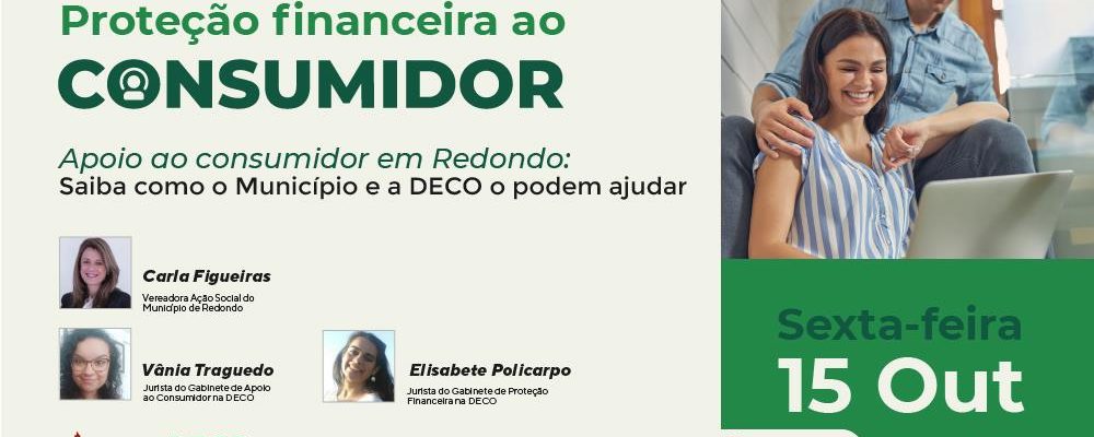 Live “Proteção Financeira ao Consumidor” | 15 de outubro | 18h00 | Facebook do Muni...