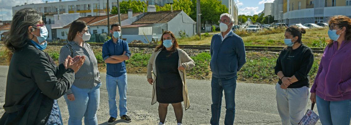 Presidente da Câmara Municipal de Évora reúne com Associação de Moradores do Bairro da Comenda