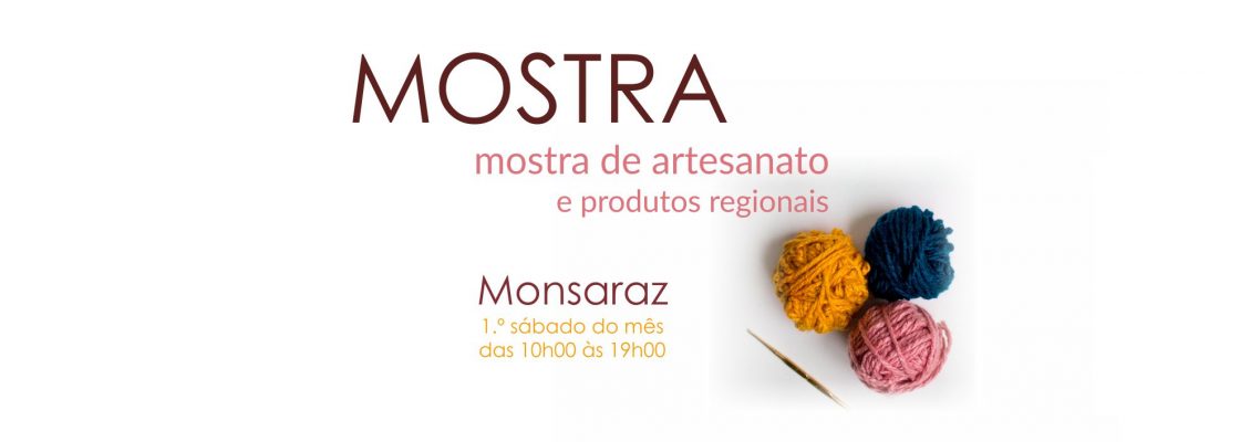 MOSTRA de Artesanato dia 05/11/2022 em Monsaraz