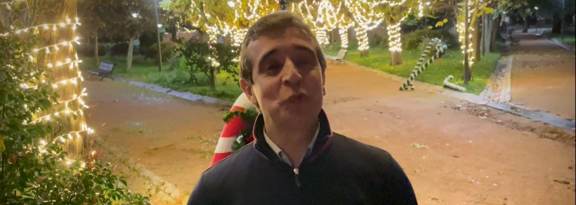 Mensagem de Natal do Presidente da Câmara Municipal de Redondo, David Galego