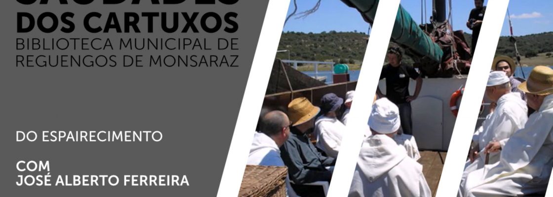 Filme sobre os dias dos passeios dos monges cartuxos projetado na Biblioteca Municipal de Regueng...