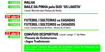 25 de Abril – Santana do campo