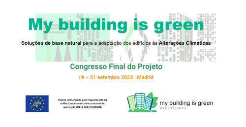 Estão abertas as inscrições para o congresso final do projeto LIFE-myBUILDINGisGREEN