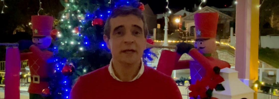 Mensagem de Natal do Presidente da Câmara Municipal de Redondo, David Galego