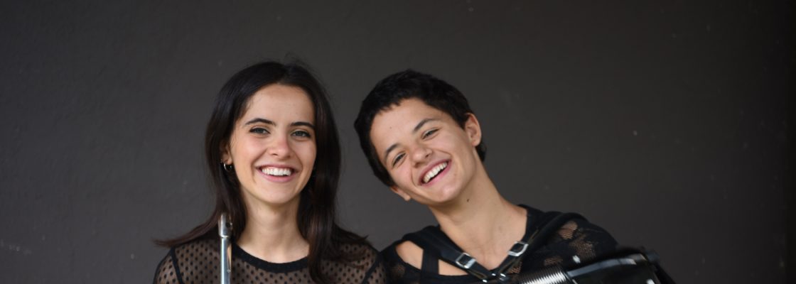 Sons no Salão: Concerto de Flauta e Acordeão  | Marthe Lefort, flauta  Jeanne Lefort, acordeão