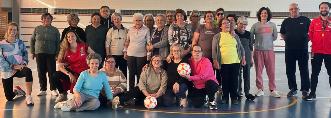 Walking Football: Alunos da UPTER jogaram futebol “a andar”