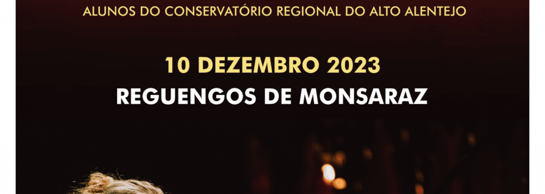 Concerto de Natal do Conservatório Regional do Alto Alentejo com Luísa Sobral