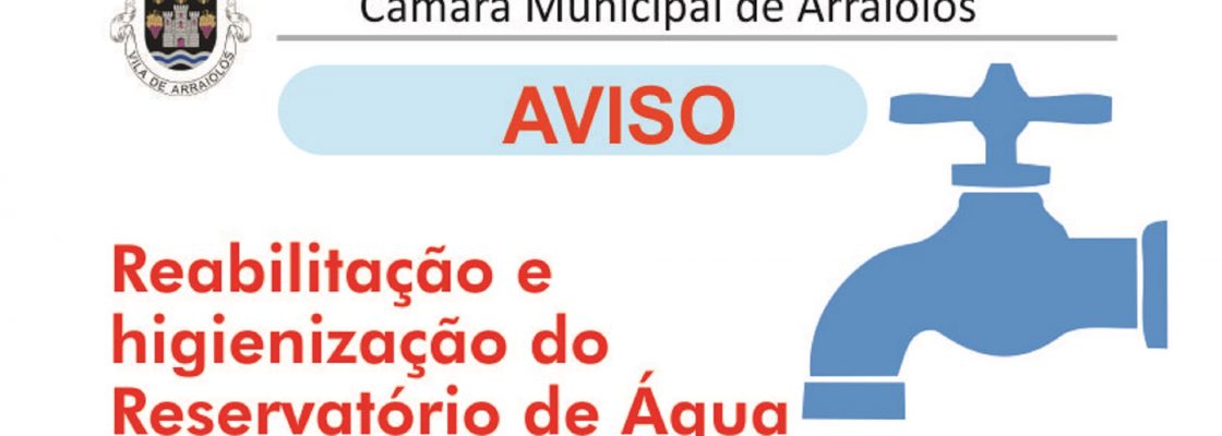 Reabilitação e higienização do Reservatório de Água de Sabugueiro