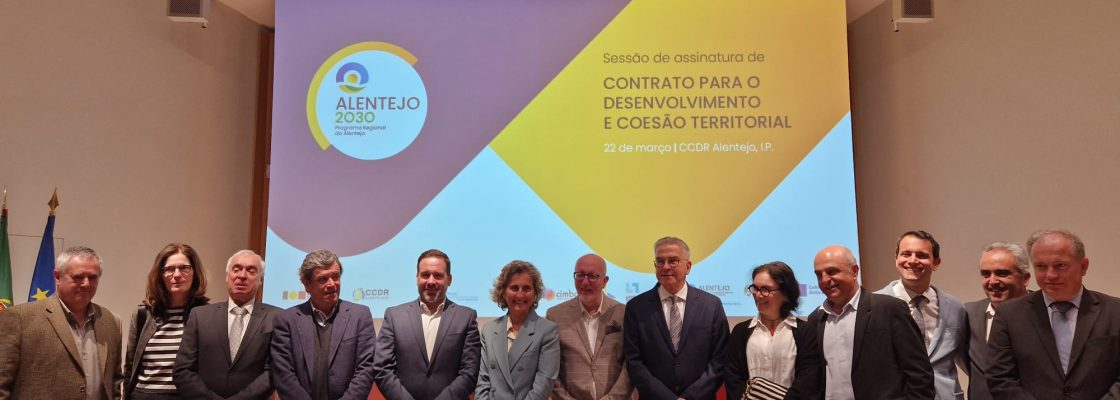 CIMAC contratualizou cerca de 93 milhões de euros para o Alentejo Central no âmbito dos Contrat...