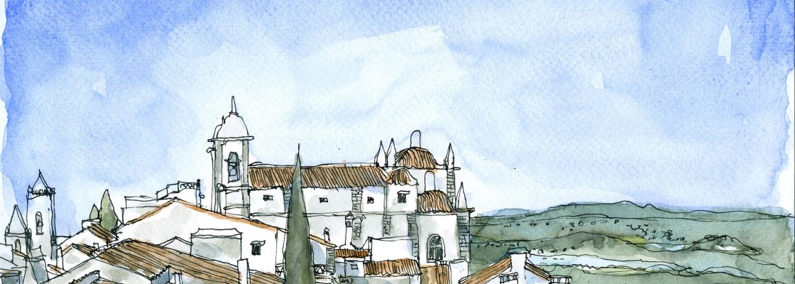 Luís Ançã apresenta exposição de desenhos na Biblioteca Municipal de Reguengos de Monsaraz