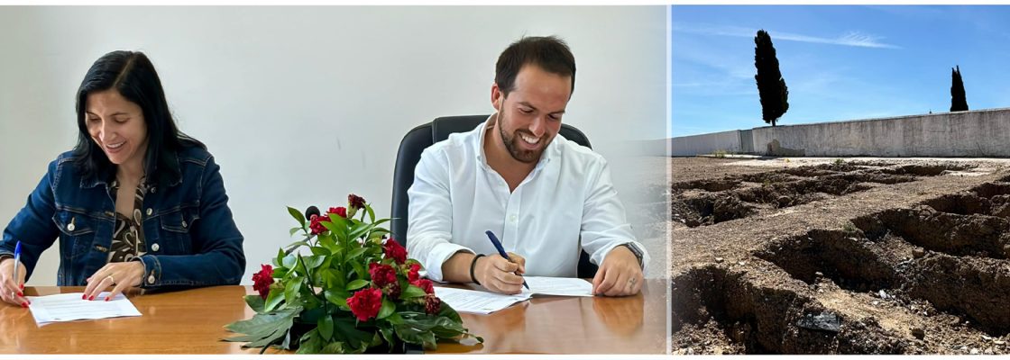 Câmara Municipal de Mourão apoiou Freguesia de Luz na Construção do Cemitério