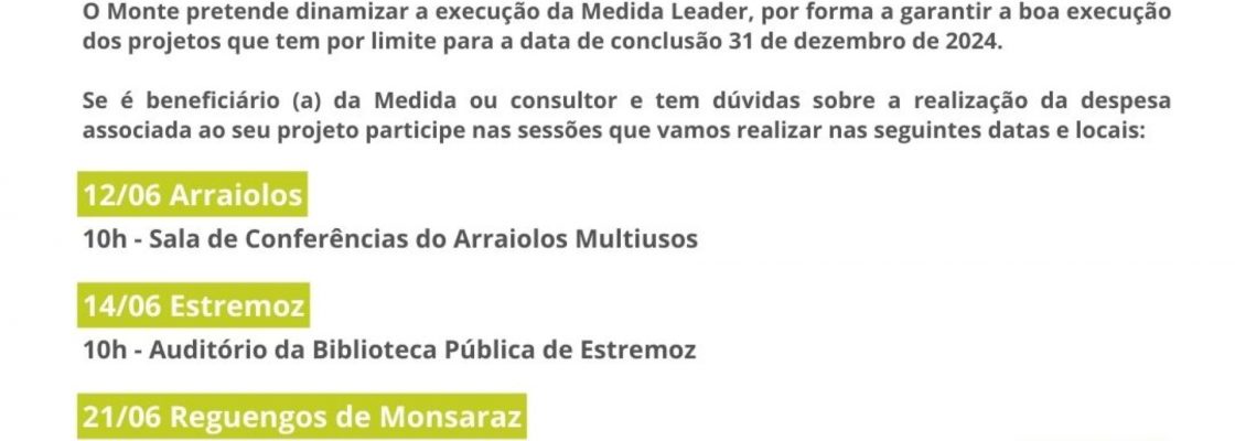 Jornadas Técnicas Leader – GAL Alentejo Central
