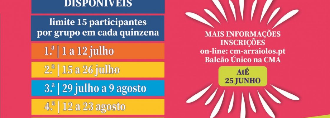 Inscrições | Projetos de Verão 2024