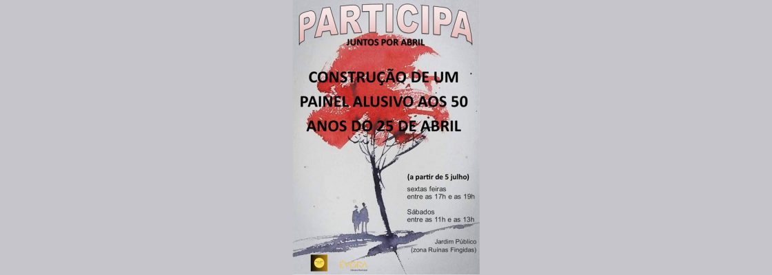 Os 50 anos do 25 de Abril – Criação de Tríptico Coletivo