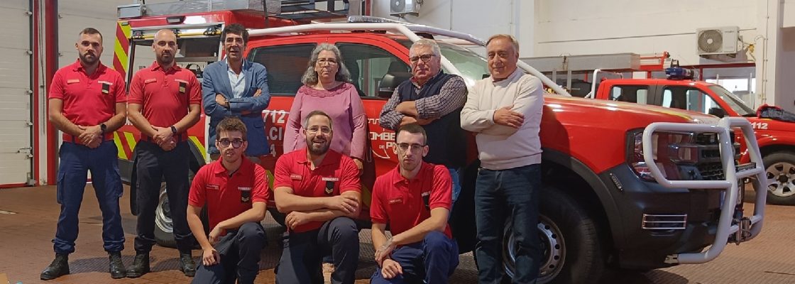Bombeiros Recebem Novo Veículo Ligeiro de Combate a Incêndios