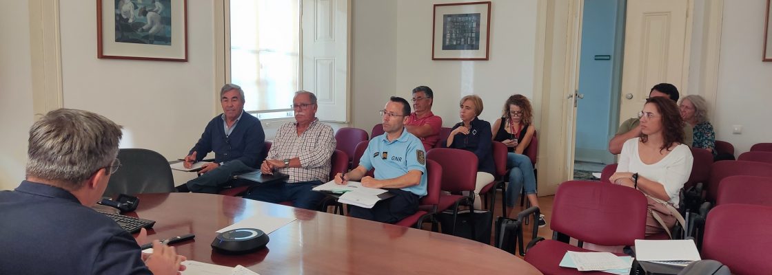 Reunião do Conselho Municipal de Segurança de Arraiolos