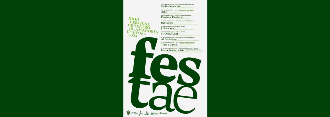 XXVI FESTAE – Festival de Teatro de Amadores de Évora