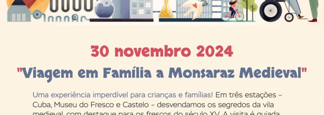 “Viagem em Família a Monsaraz Medieval” no Dia Internacional da Cidade Educadora
