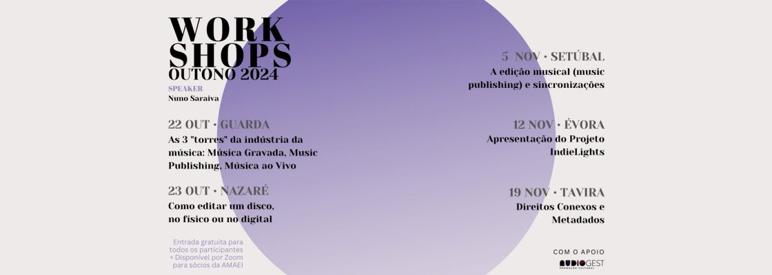 Workshop “Apresentação do projeto IndieLights” | Playlists para a música independente port...