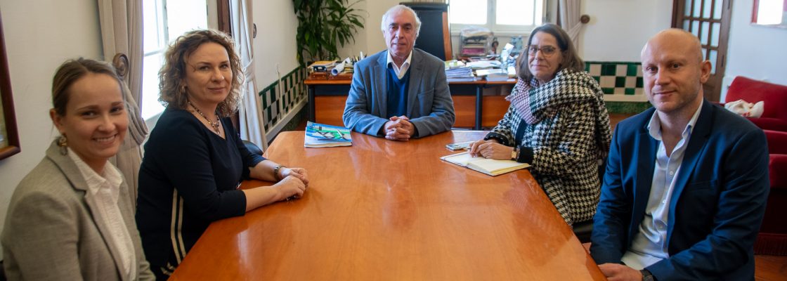 DELEGAÇÃO DO MINISTÉRIO DA CULTURA DA POLÓNIA RECEBIDA NA CÂMARA MUNICIPAL DE ÉVORA