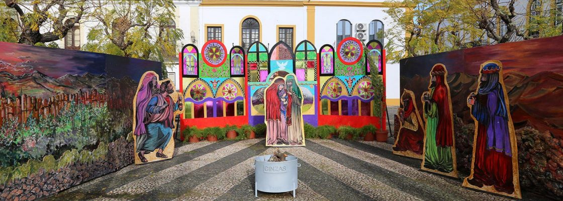 Presépio de rua de Reguengos de Monsaraz