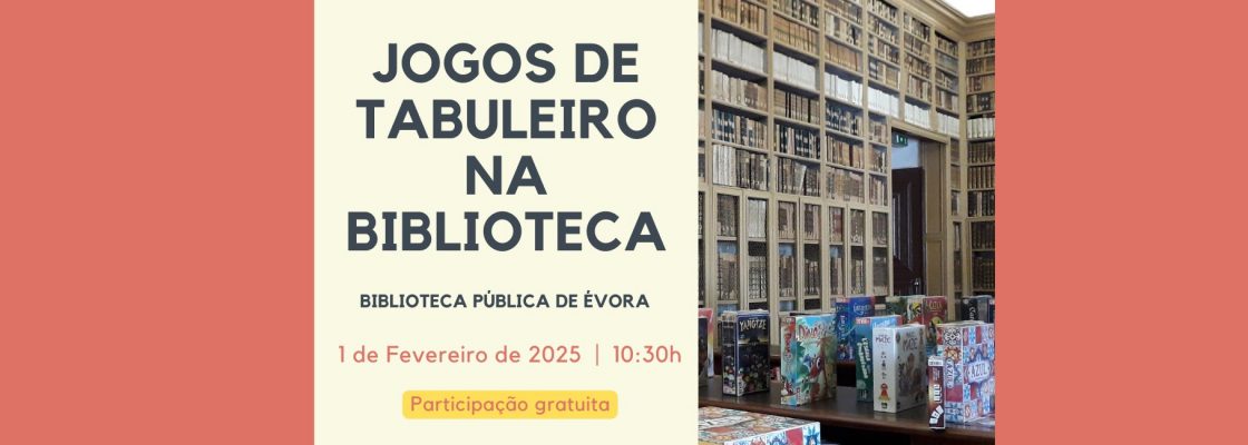 Jogos de Tabuleiro na Biblioteca | Sessão Mensal