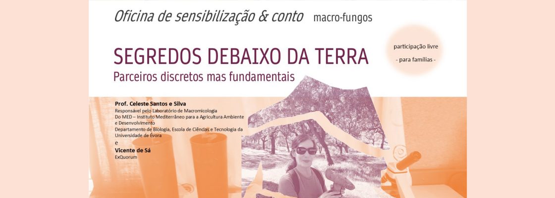 SEGREDOS DEBAIXO DA TERRA, parceiros discretos mas fundamentais | Oficina de sensibilização &am...