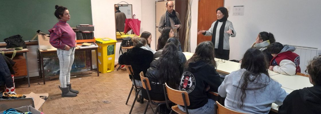 Artes à Escola promove oficina “Procurar Liberdade”