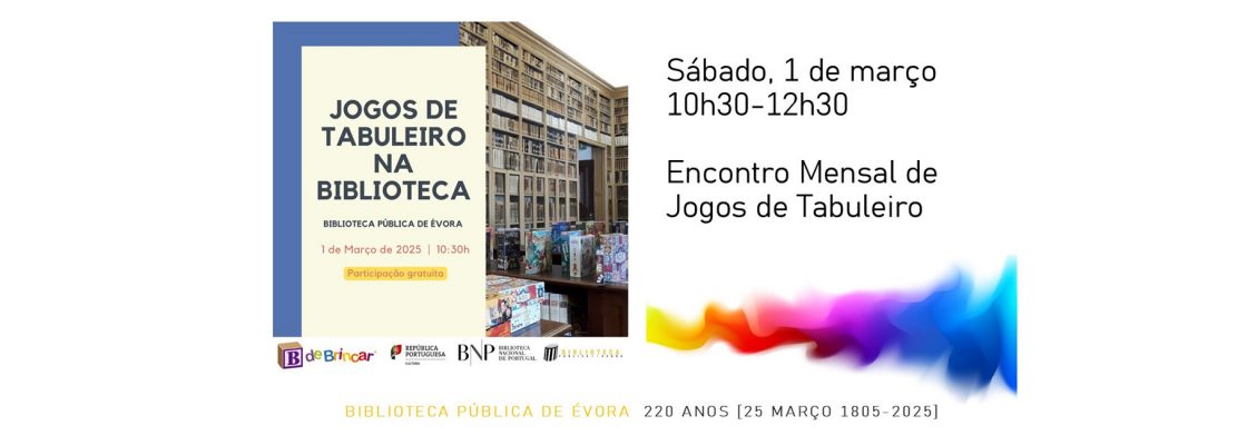 Jogos de Tabuleiro na Biblioteca | Sessão Mensal — copia
