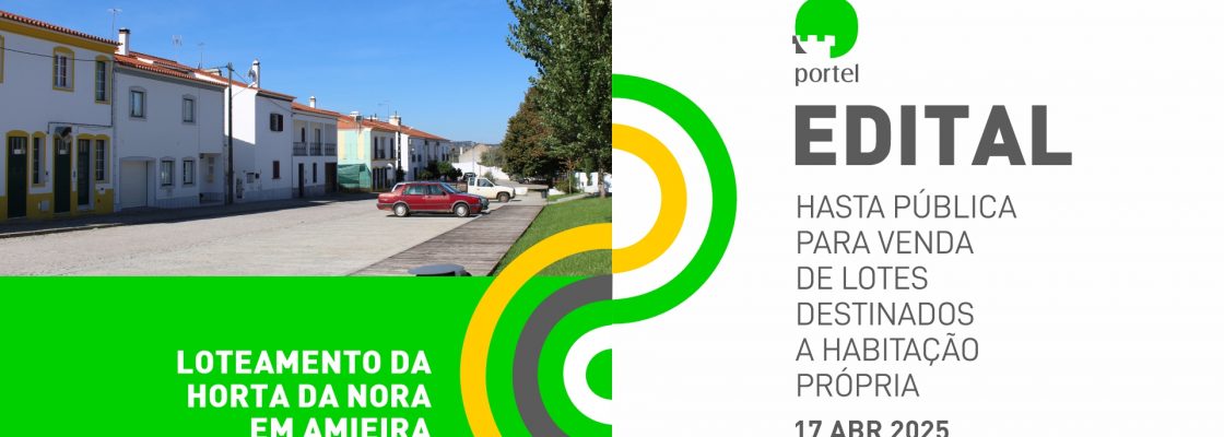 Edital – Loteamento da Horta da Nora em Amieira – Hasta Pública Para Venda de Lotes ...