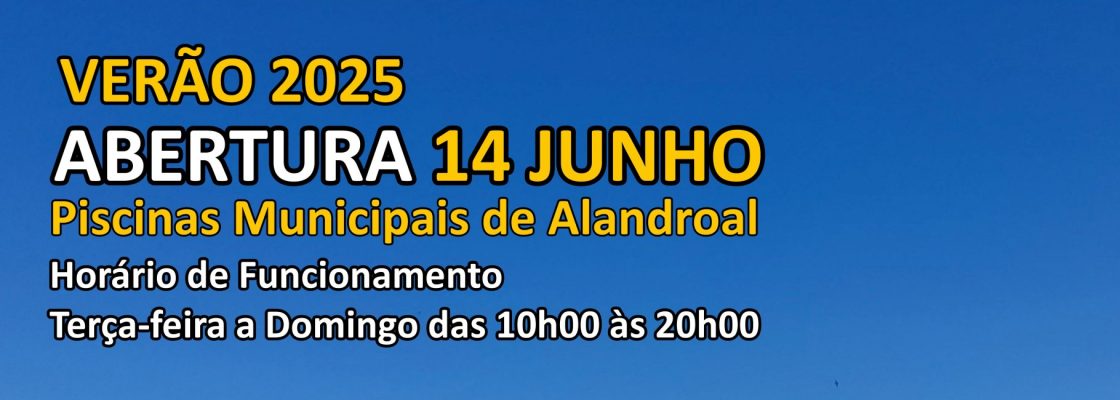 Abertura das Piscinas Municipais