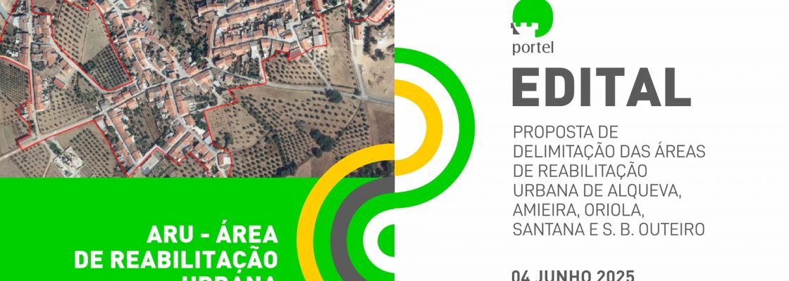 Proposta de Delimitação das Áreas de Reabilitação Urbana de Alqueva, Amieira, Oriola, Santan...