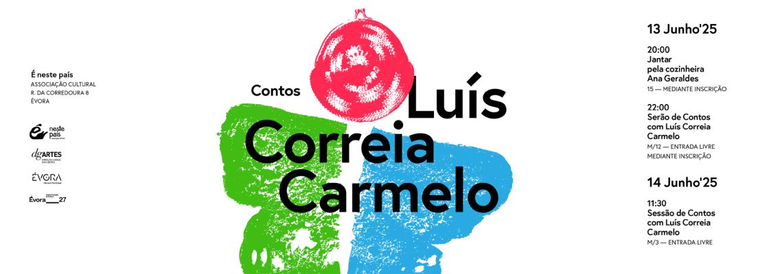 Sessões de contos com Luis Correia Carmelo