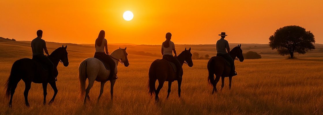 I Passeio a Cavalo ao Pôr do Sol em São Marcos do Campo
