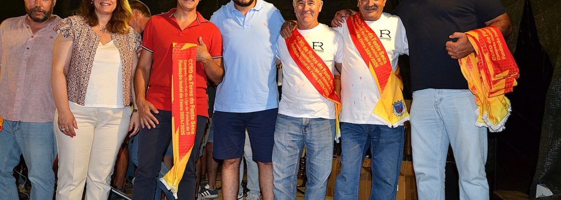 Município de Redondo aplaude equipa do CCRD Foros da Fonte Seca