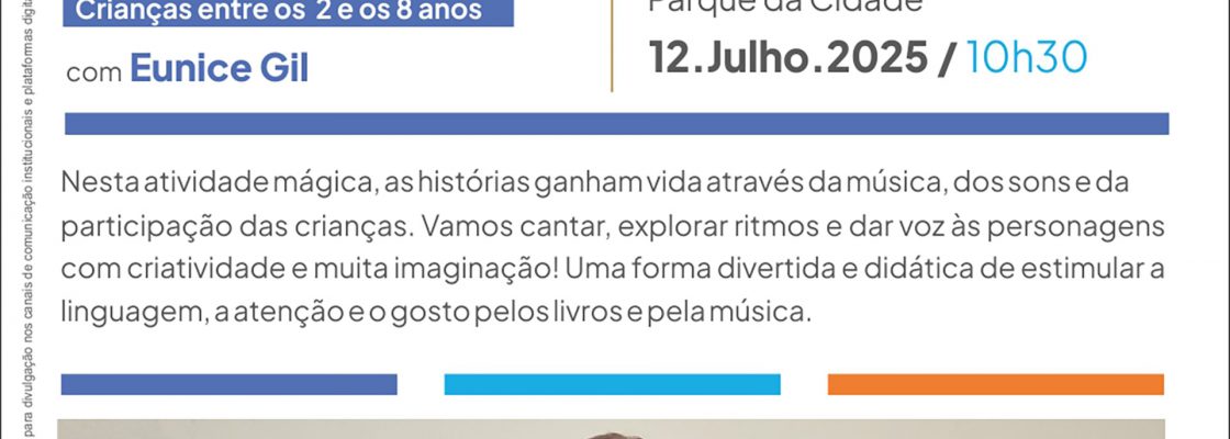 Oficina Criativa | Cantar Histórias