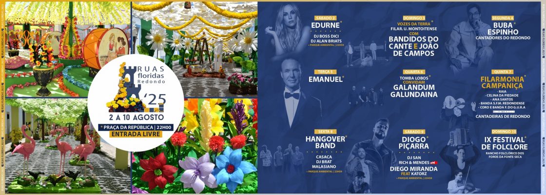 Ruas Floridas de Redondo estiveram em destaque na “Manhã CM” da CMTV