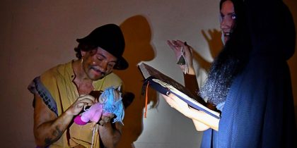 Bruxa d´Évora evocou as lendas da cidade e enfeitiçou miúdos e graúdos