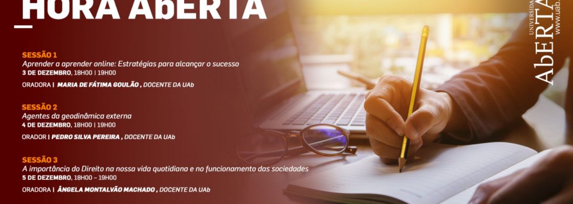Ciclo de Sessões Hora Aberta da Universidade Aberta