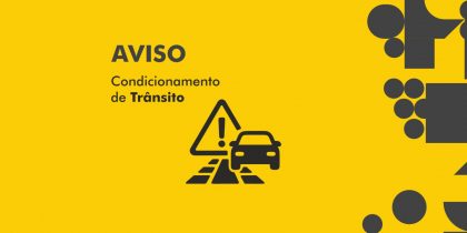 Corte de trânsito junto às Piscinas Municipais dia 24 de novembro