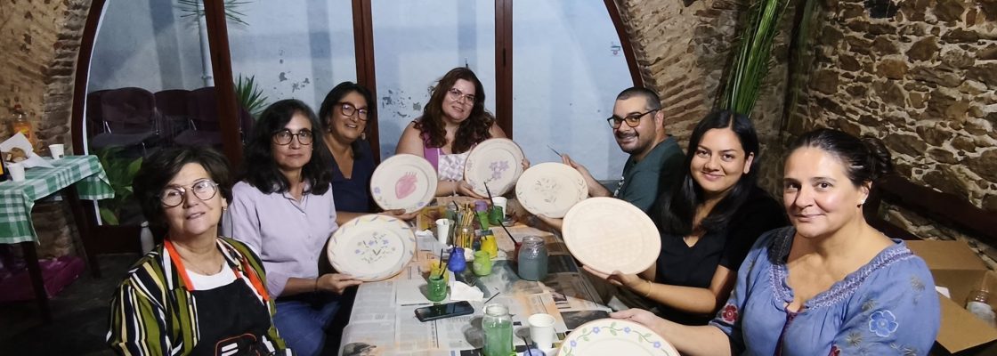 Oficina de pintura “Pratos Falados”